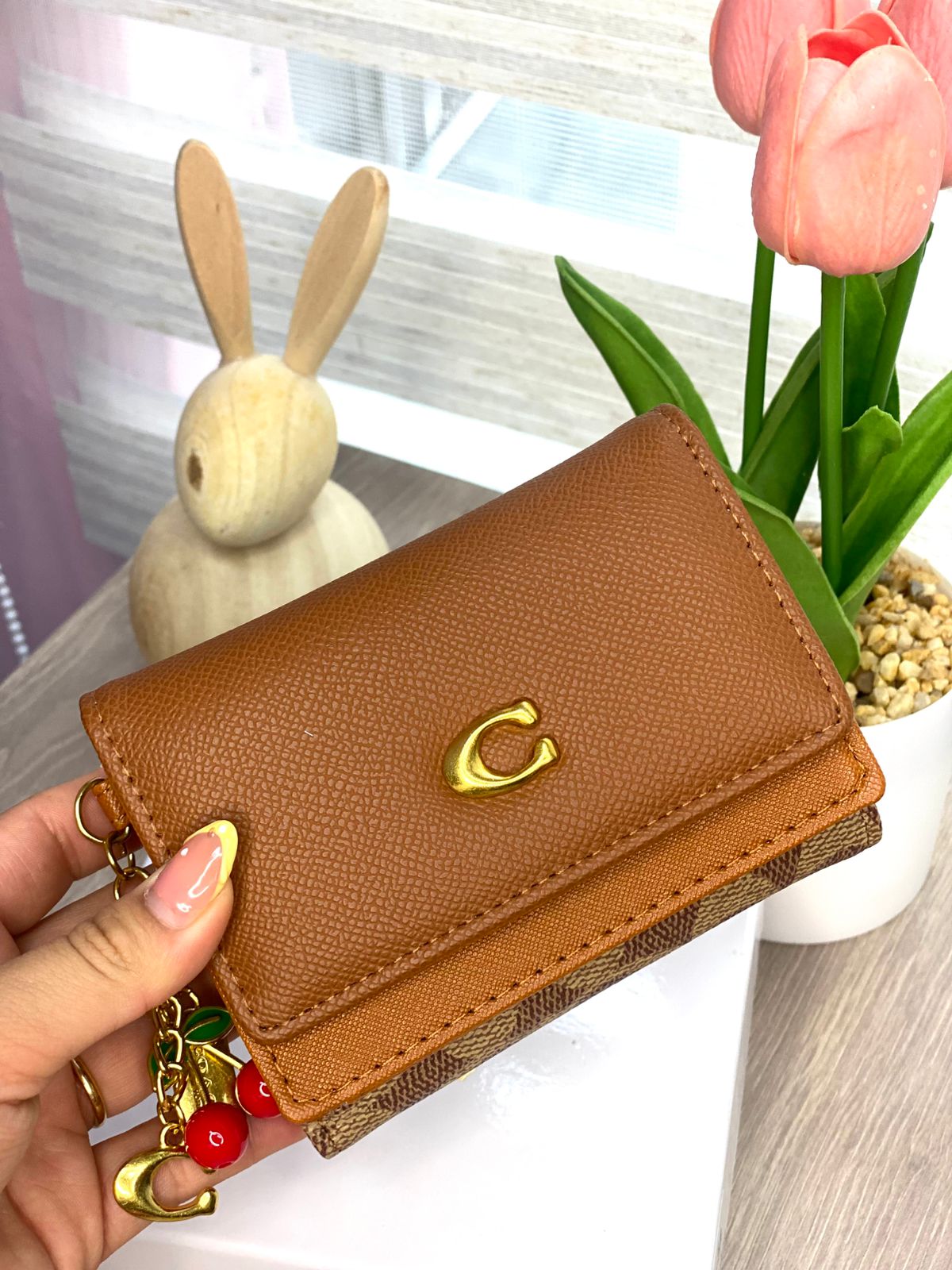 Billetera Coach  Logo C