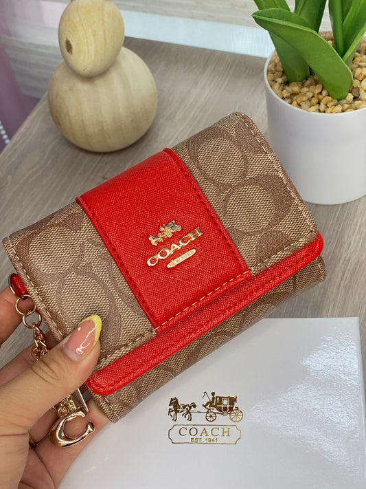Billetera Coach  doble tapa